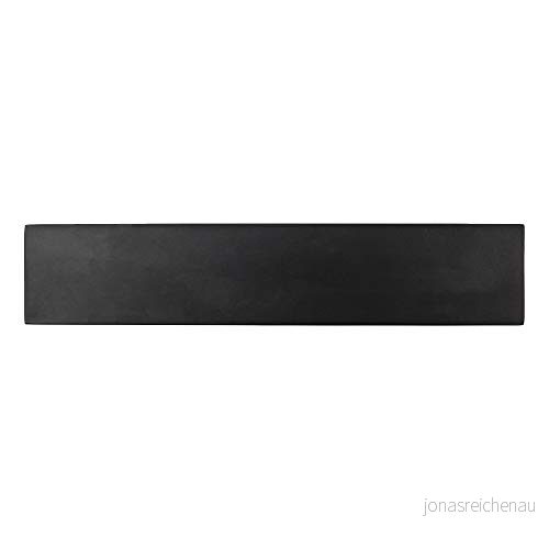 Rockingham Forge MK 300BK 30 cm magnetisk svart gummi trä knivställ med väggfästen 5019311947763