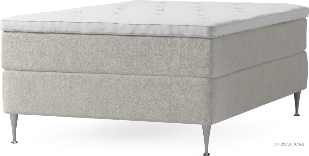 Delux Dream Kontinentalsäng, enkelsäng 140 cm med bäddmadrass och sängben qwlqJ