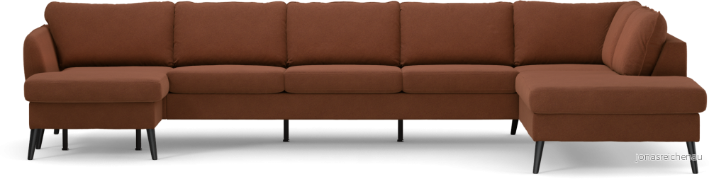 County 4-sits soffa med schäslong vänster och divan höger dI943