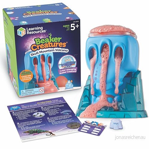 Learning Resources Beaker Creatures Skalle Berg Vulkan Kit 765023038392