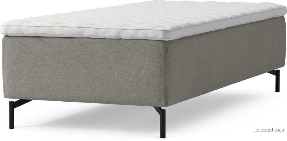 Delux Dream Ramsäng, enkelsäng med bäddmadrass och sängben KWf74