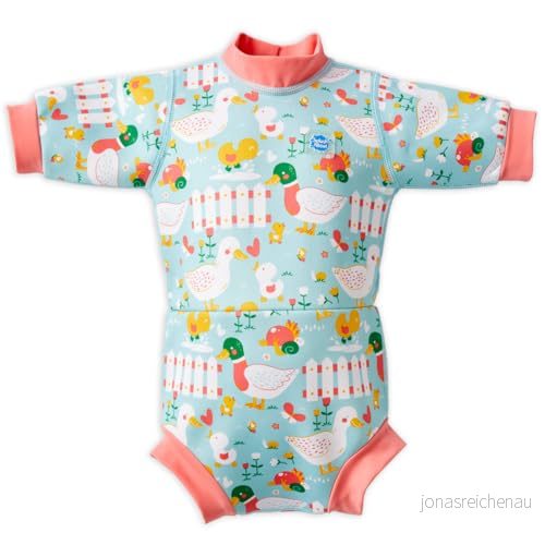 Splash About Happy Nappy™ Våtdräkt med simblöja, Little Ducks 3 8 månader 5060445599656