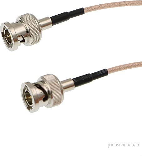 Alvin's kablar BNC hane till HD SDI 75 Ohm koaxialkabel för BMCC VIDEO OUT Blackmagic kamera 60 cm 614024834482